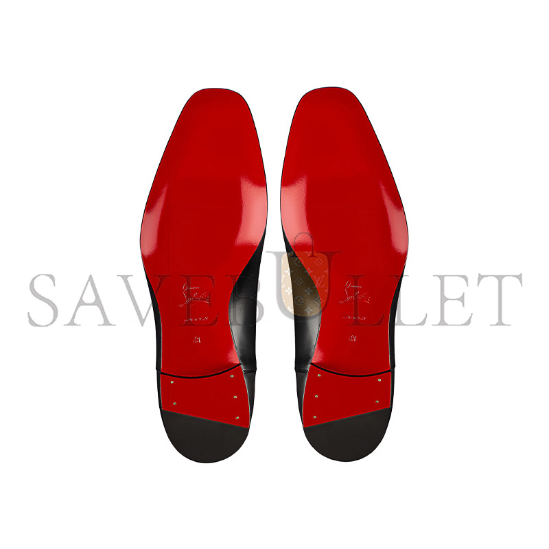 CHRISTIAN LOUBOUTIN GREGGO LEATHER OXFORD SHOES 